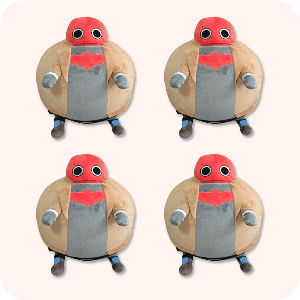 Fat Jason Todd Plush 4PCS Fat Jason Todd Plush 4PCS